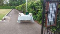 Waiting for visitors